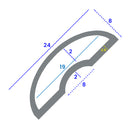 Threshold Seal for Watertight Bathroom Enclosures Easy DIY Installation
