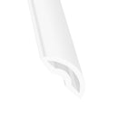 Soft Rubber Threshold Seal in White Key Features and Applications