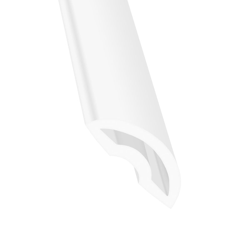 High-Quality Threshold Seal for Showers &amp; Bath Screens Available in White Clear & Black