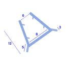 High-Quality Clear PVC Shower Seal for Gaps from 1mm to 3mm