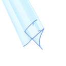 High-Quality Rigid PVC Shower Seal Fits 3mm to 4mm Glass Available in Multiple Sizes