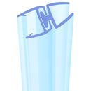 Premium Clear PVC Shower Seal for Glass 4mm-6mm Customizable for Curved Glass