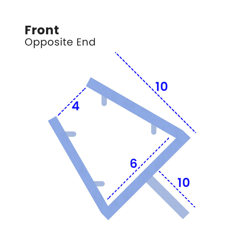 Tapered Seal for Bath Screens and Shower Doors