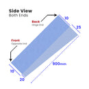 Flexible SEAL172 Shower Seal 900mm Length Easy to Cut