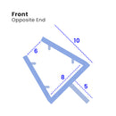 High-Quality Tapered Seal for Straight and Curved Glass Applications