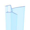 Premium Straight Shower Seal Fits 6mm 7mm & 8mm Glass