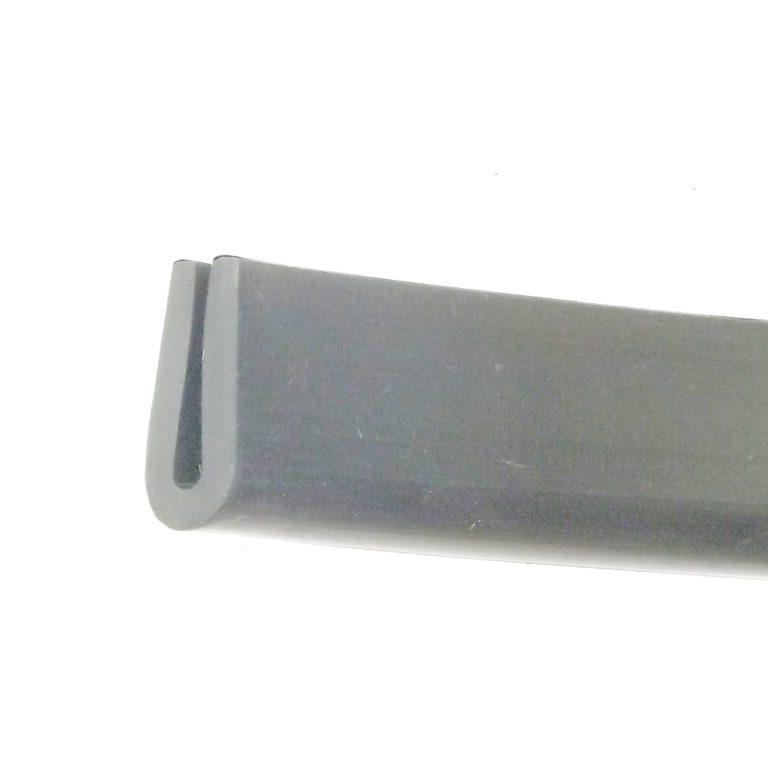 PVC Rubber Silver U-Shape Edge Trim for Vehicle & Industrial Use