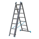 Industrial Quality Aluminium Combination Ladder For Various Applications - 4m