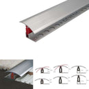 Premium 40mm Aluminium Door Threshold T Bar Trim Adjustable Height & Easy Clip System for Seamless Flooring Transitions