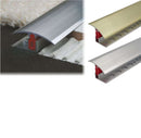 Premium 40mm Aluminium Door Threshold Trim byAdjustable Easy Fit Ideal for Wood Laminate & Tile Floors