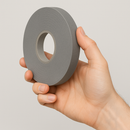 Premium Grey Temp Tape 25mm x 0.6mm x 33m High-Temp Rivet-Free Bonding for Powder Coating