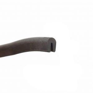 Flexible Weatherproof Small Black Silicone Edging Trim For Furniture & Car Doors