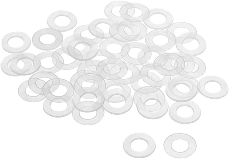 Neodymium Disc 2mm N35 Grade Silver Plastic Spacers - Pack of 10