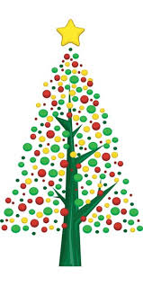 High Durable 300mm Printed Christmas Tree Fridge Magnets