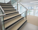 Extra Deep Anti-Slip Stair Treads UK | Decorative Colourdec GRP with Black Nosing | Premium Safety