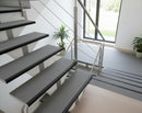 Extra Deep Anti-Slip Stair Treads UK | Decorative Colourdec GRP with Black Nosing | Premium Safety