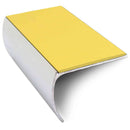 57 x 40mm Aluminium Non-Slip Stair Nosing Bullnose Edge with PVC Insert
