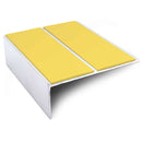 85 x 32mm Aluminium Non-Slip Stair Nosing Durable Edge Trim with PVC Insert
