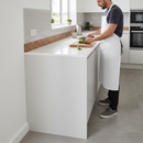 Square Edge Oak Upstand 3000mm - Durable Laminate