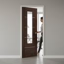 Premium Internal Fully Finished Venice 1 Light Clear Glass Made-to-Measure Door for Custom Interiors