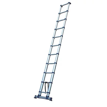 Professional Grade Aluminium Telescopic Ladder For Industrial Applications - 3.2m