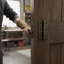 76mm (3'') Washered Butt Hinges Pair in Urban Bronze Finish