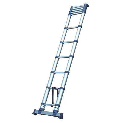 Professional Grade Aluminium Telescopic Ladder For Industrial Applications - 3.2m