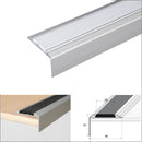 Premium Silver A38 Stair Nosing 15-Pack Durable Anti-Slip Aluminium with Easy Install for Residential & Commercial Spaces