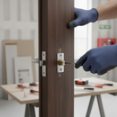 CE13 Fire Rated Bolt Through Tubular Latch 63mm - Polishe...