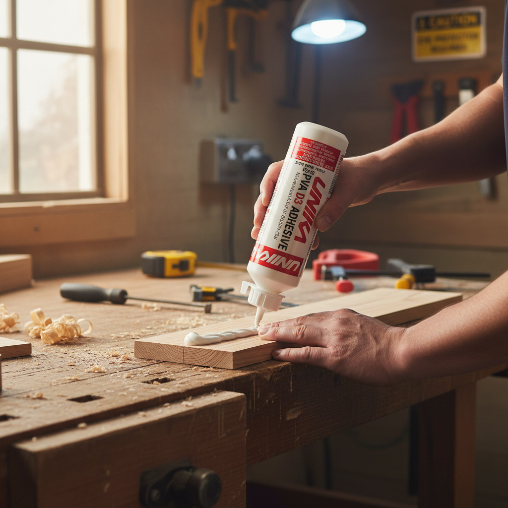 Premium D3 Waterproof PVA Adhesive for Laminate and Engineered Flooring - 500g Tube