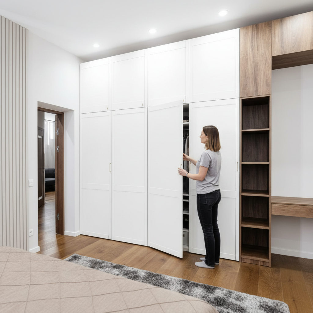 Internal Painted Full-Shaker Wardrobe Cupboard Door