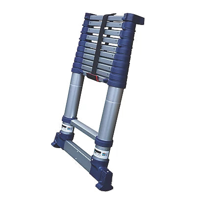 Professional Grade Aluminium Telescopic Ladder For Industrial Applications - 3.2m