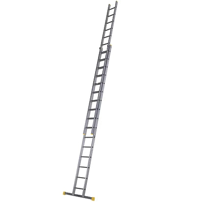 Premium Grade Double Section Extension Ladder For Construction Work - 8.33m