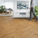 Herringbone 14mm UV Lacquered Engineered Real Wood Flooring