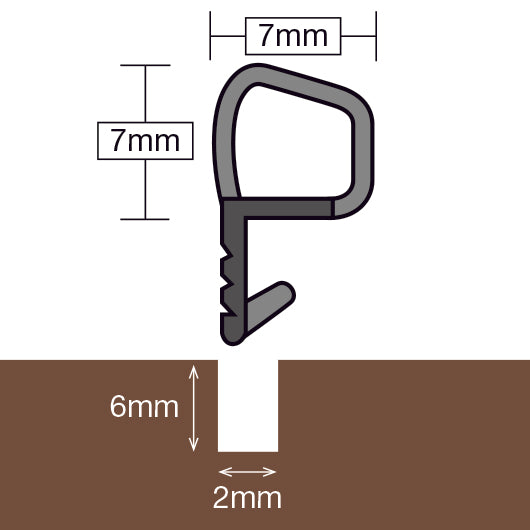 High-Performance Brown Joinery Seal For Versatile Use Joinery Applications - 5m