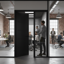 Internal Fully Finished Industrial Studio 5 Panel Door