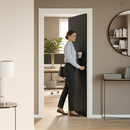 Fully Finished Oak Interior Door - Modern Parma Design, R...