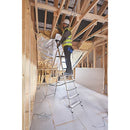 High Impact Lightweight Aluminium 8 Step Platform Ladder - 2.36m