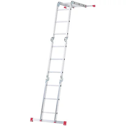 Heavy Duty Aluminium Combination Ladder With Platform - 3.39m