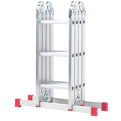 Heavy Duty Aluminium Combination Ladder With Platform - 3.39m