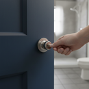 65mm Mortice Bathroom Lock with Adjustable Strike Plate