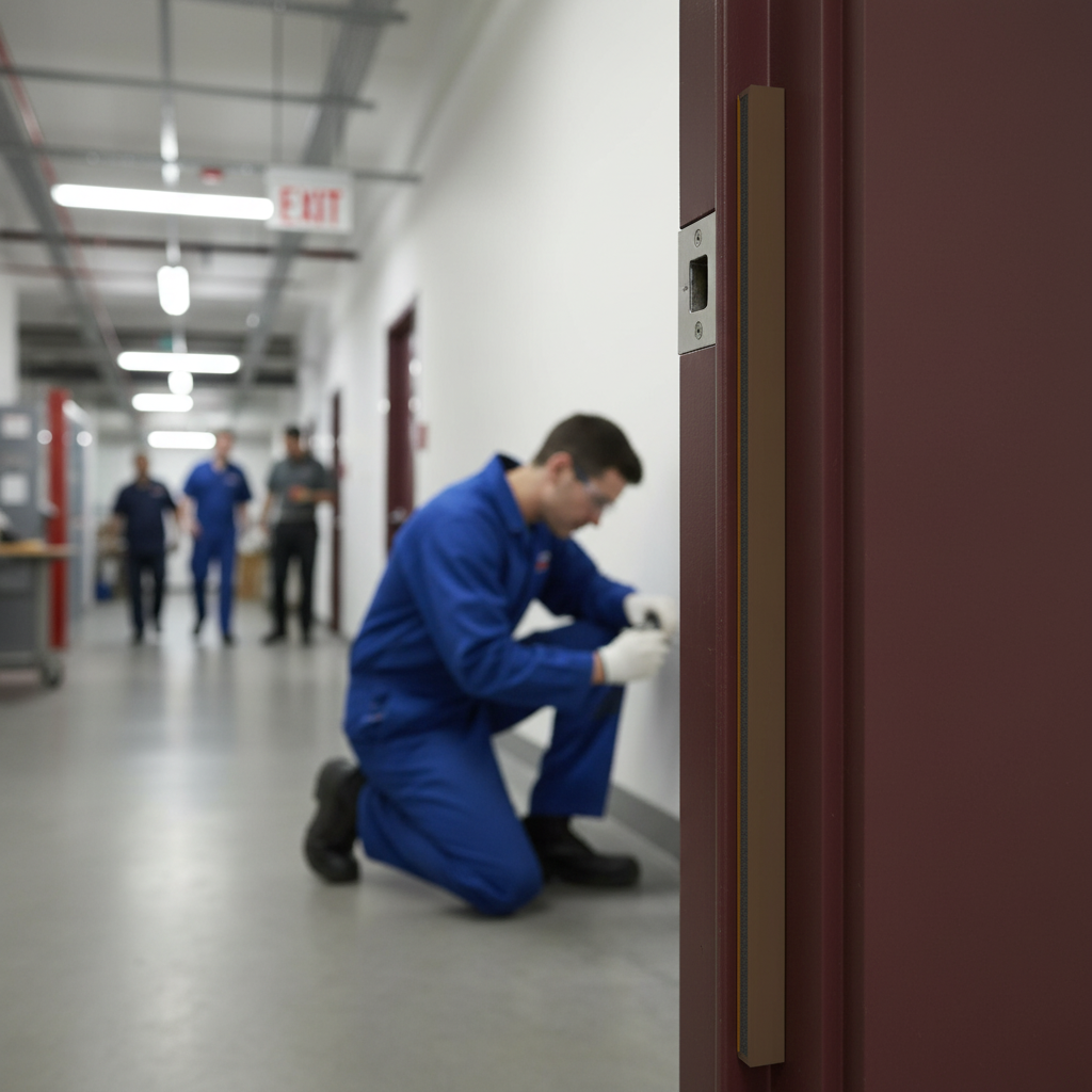 Intumescent Fire Door Seal 2100mm - 30 Minutes Fire Prote...