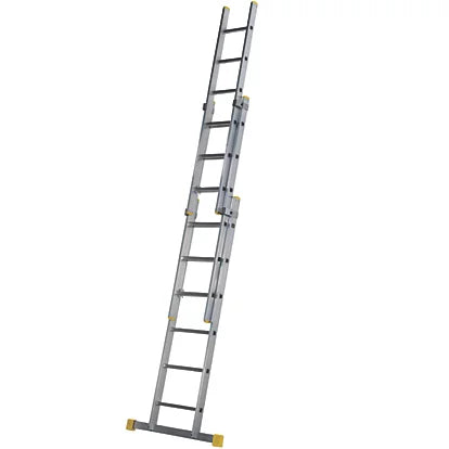 Ultra Durable Triple Extension Ladder For Construction Work - 4.13m