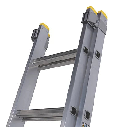 Professional Grade Double Section Extension Ladder For Construction & Industrial Use - 6.09m