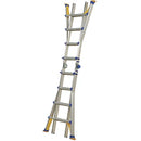 Heavy Duty Aluminium Combination Ladder For Commercial Sites - 4.02m