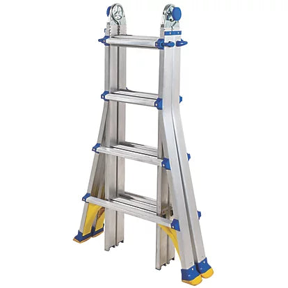 Heavy Duty Aluminium Combination Ladder For Commercial Sites - 4.02m