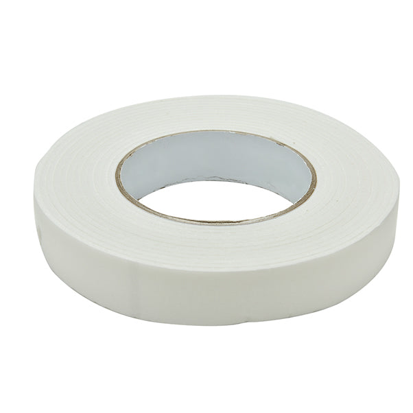 Standard Adhesive White Painted Steel Tape 3" Core - 30m Roll