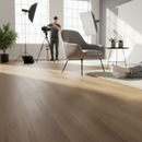 5mm Embossed Rigid Core Vinyl Flooring with Water Resistance