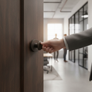 Round WC Turn and Release with Urban Dark Bronze Finish