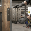 75mm Ball Bearing Hinge Pair | Heavy Duty Steel | Internal & External Doors